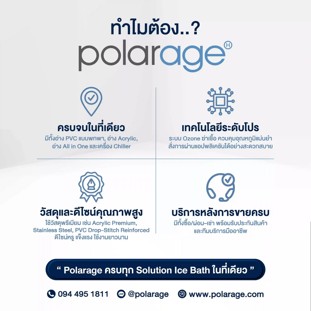 อ่างแช่น้ำเย็น HOMEFITTOOLS รุ่น PVC TUB SITTING แบบนั่ง ทรงกลม แบบเป่าลม ICE BATH COLD PLUNGE_4